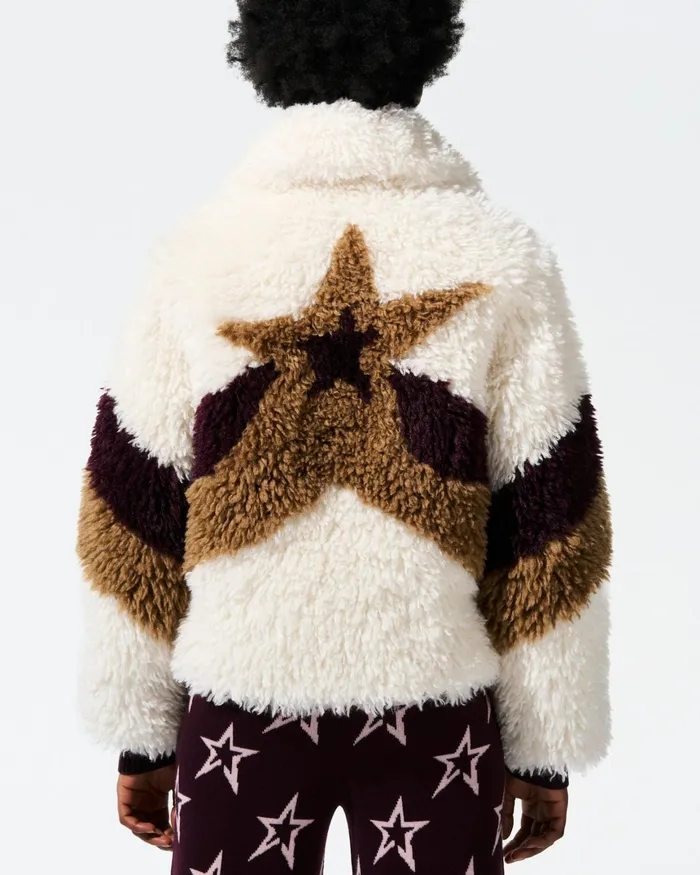 Perfect Moment Reversible FauxShearling Jacket White Women Jackets