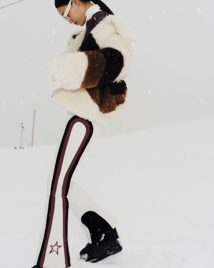 Perfect Moment Reversible FauxShearling Jacket White Women Jackets