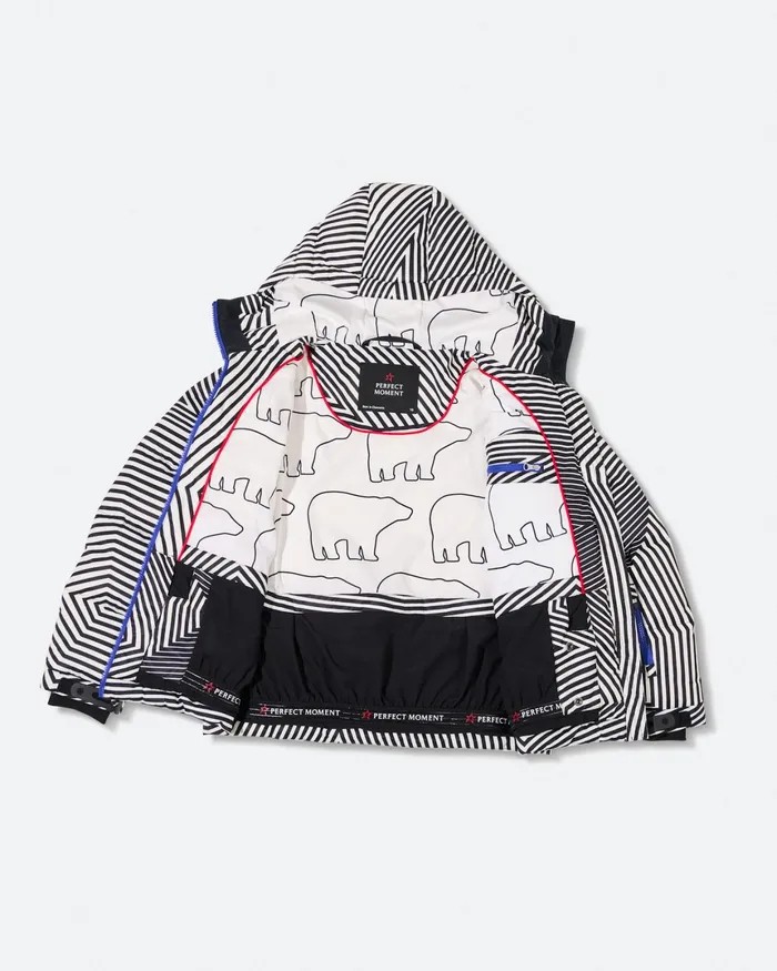 Perfect Moment Super Mojo Jacket Warped Star Print Kids Jackets