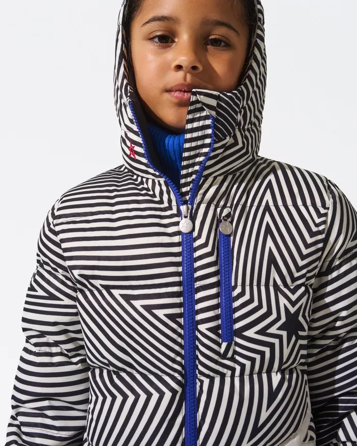 Perfect Moment Super Mojo Jacket Warped Star Print Kids Jackets