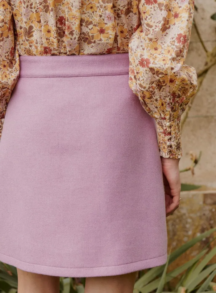 Petite Mendigote Skirts and Shorts Fw24 Jupe Jaipur Pink 8211 Women