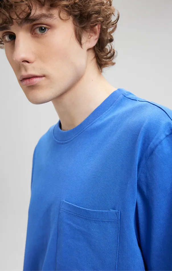 Pocket TShirt In Nebulas Blue Men Mavi Jeans TShirts Pocket TShirt In Nebulas Blue Men Mavi Jeans TShirts