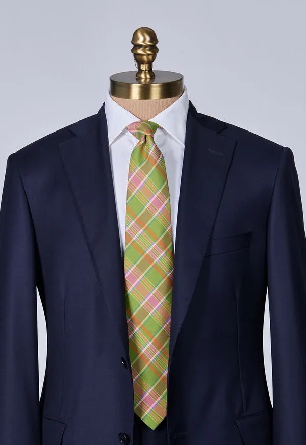 Printed Silk Plaid Tie Plum Ties Paulstuart Mens Printed Silk Plaid Tie Plum Ties Paulstuart Mens
