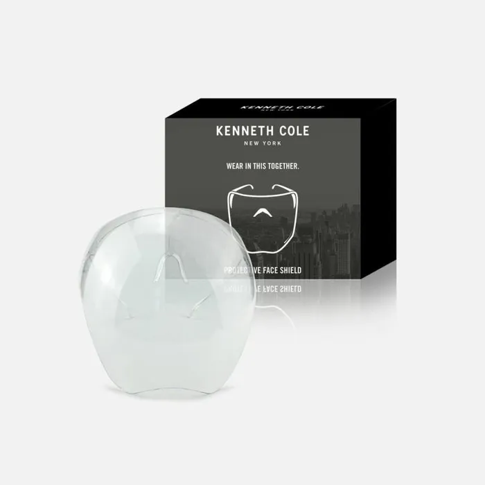 Protective Face Shield Clear WomenMen Kenneth Cole Protective Wear