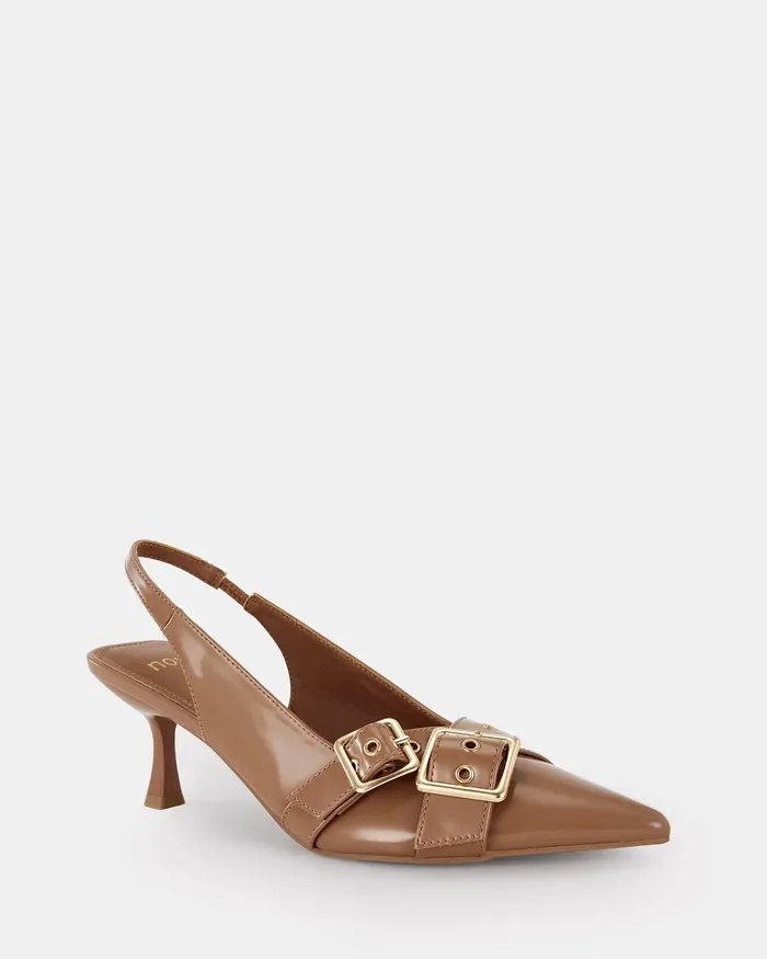Pumps NOVO Shoes Women IRABELLA TOFFEE PATENT Pumps