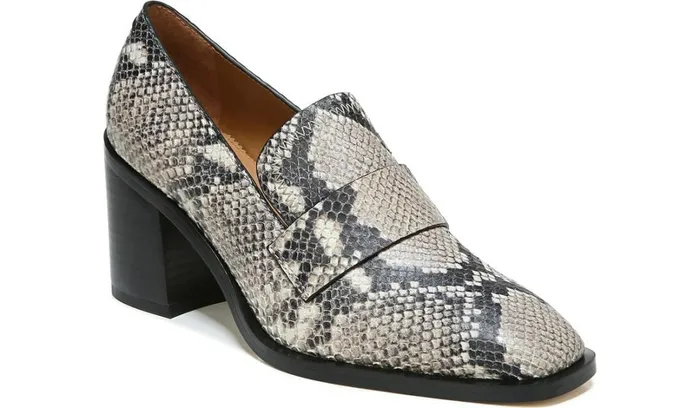 Pumps Women Franco Sarto Sarto Renato Block Heel Pump Roccia Snake Print Leather Pumps Women Franco Sarto Sarto Renato Block Heel Pump Roccia Snake Print Leather