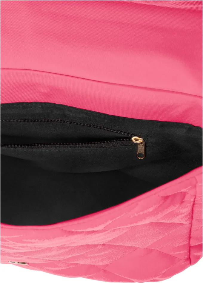 QUILTED CHAIN HANDLE BAG Dark Pink Women VENUS Handbags