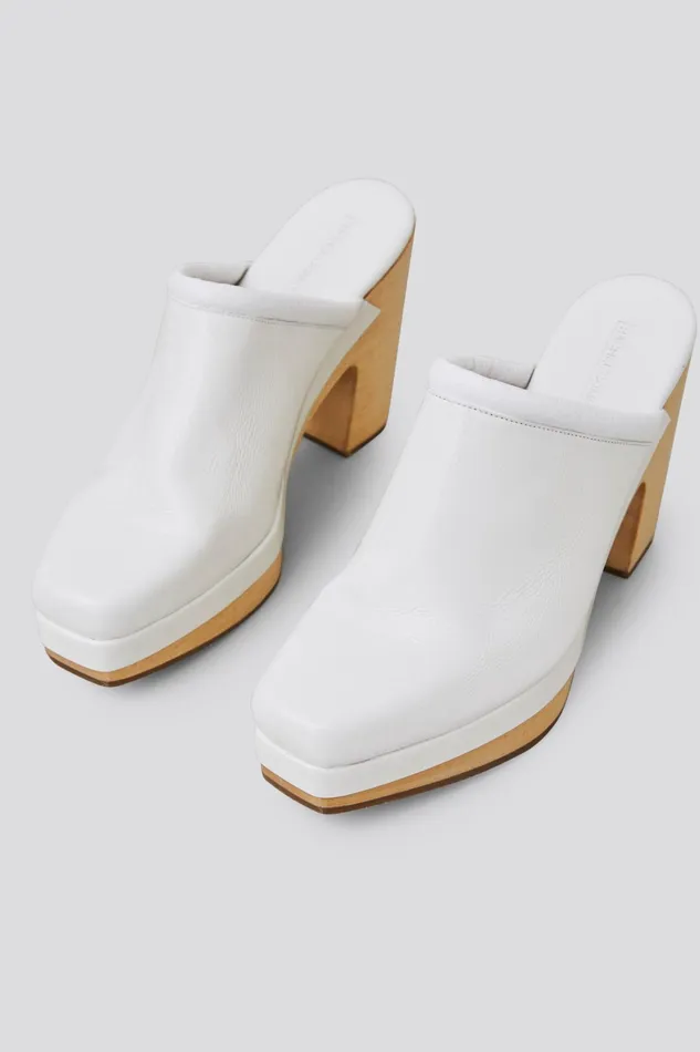 Rachel Comey Clogs Women Cheetah Clog White Rachel Comey Clogs Women Cheetah Clog White