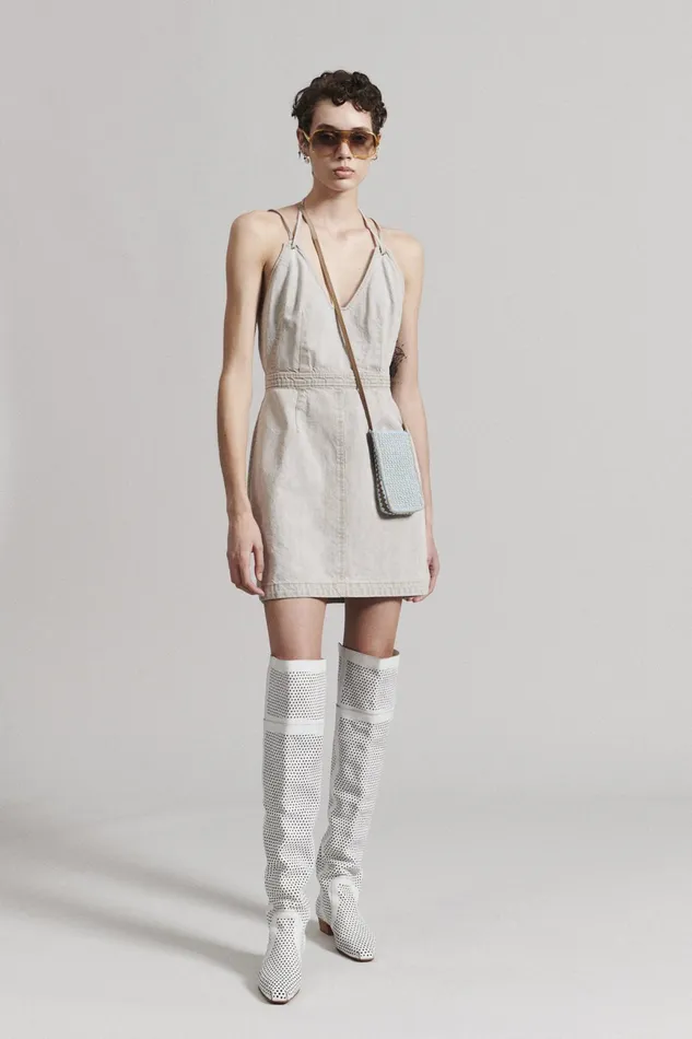Rachel Comey Dresses Women Pasco Dress Khaki Wash