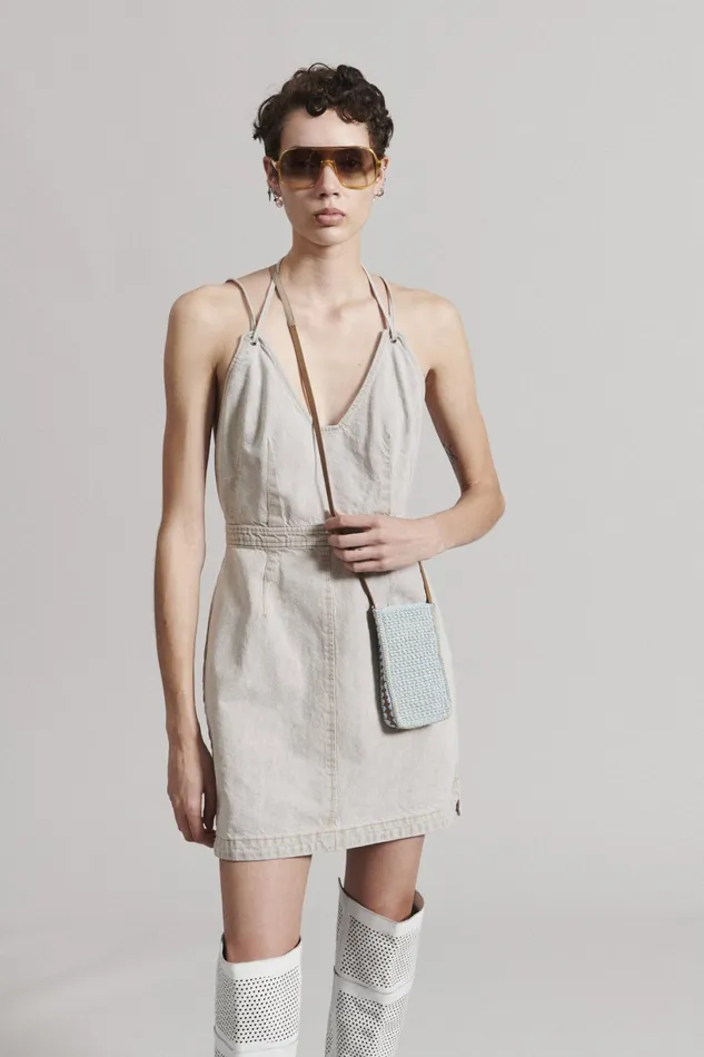 Rachel Comey Dresses Women Pasco Dress Khaki Wash