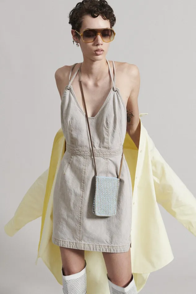 Rachel Comey Dresses Women Pasco Dress Khaki Wash