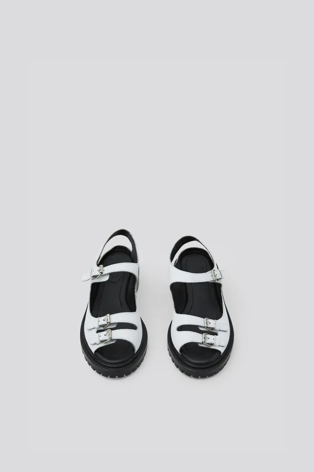 Rachel Comey Flats Loafers Women Adams Sandal White Rachel Comey Flats Loafers Women Adams Sandal White