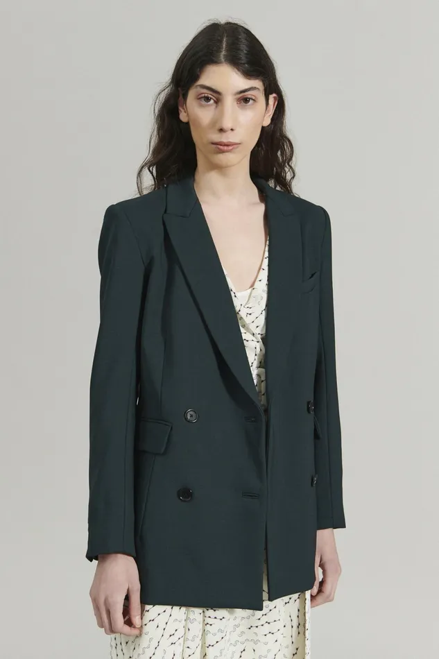 Rachel Comey Jackets Outerwear Women New Rupture Blazer Dark Juniper