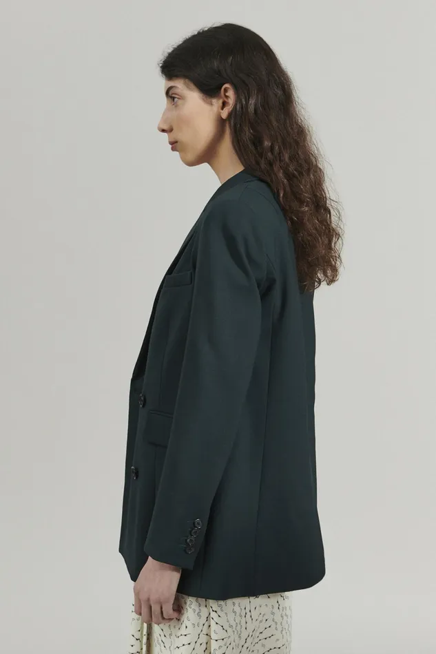Rachel Comey Jackets Outerwear Women New Rupture Blazer Dark Juniper