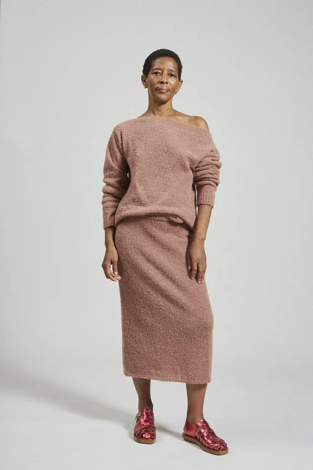 Rachel Comey Knits Women Keller Skirt Guava