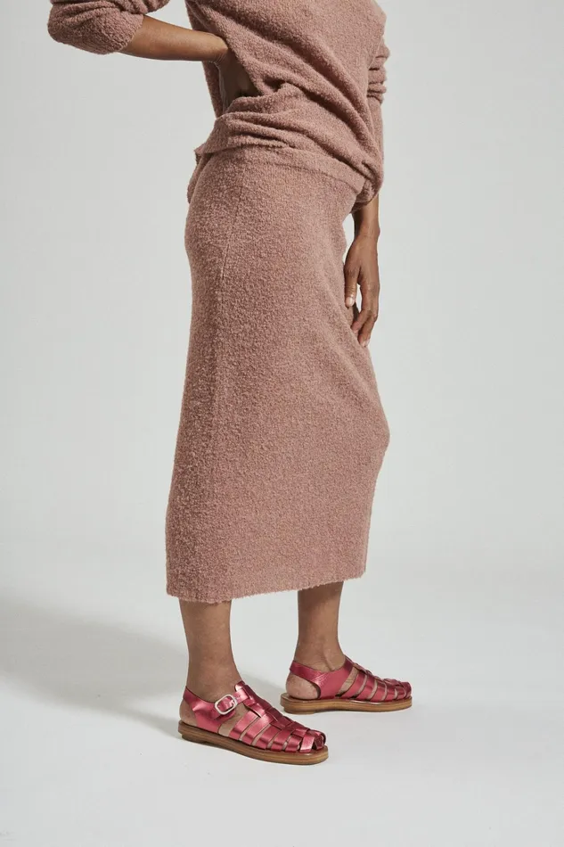 Rachel Comey Knits Women Keller Skirt Guava