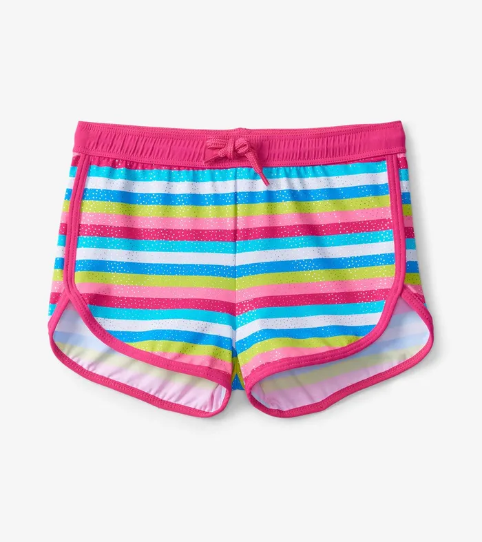 Rainbow Stripes Swim Shorts Hatley