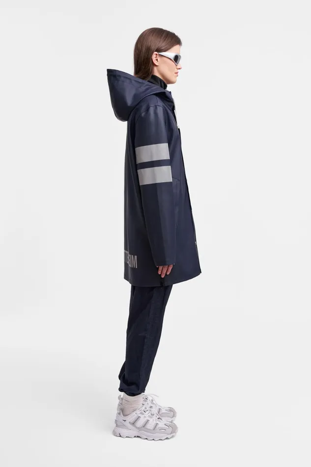 Raincoats Women Stutterheim Stockholm Bike Raincoat Navy