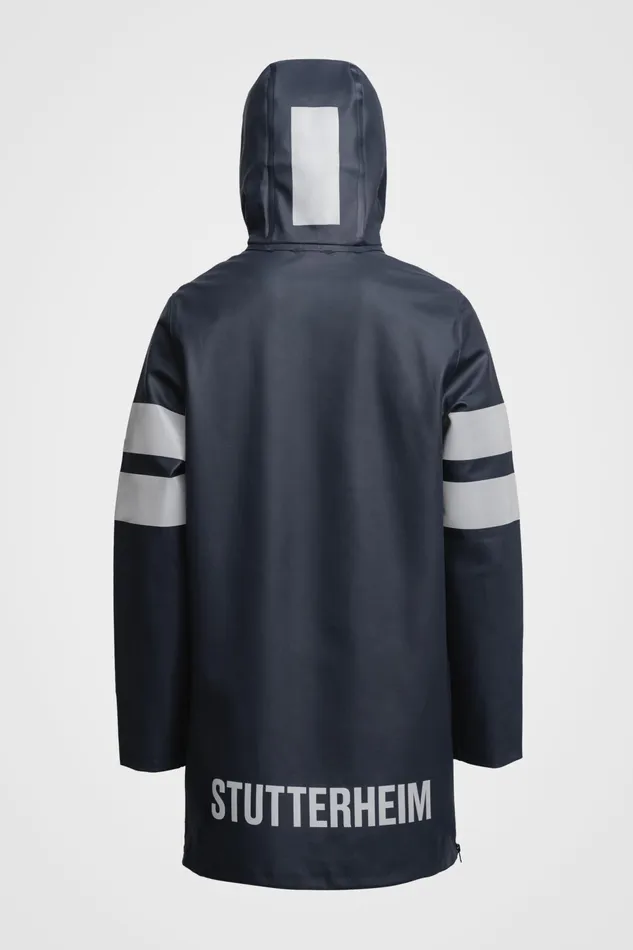 Raincoats Women Stutterheim Stockholm Bike Raincoat Navy