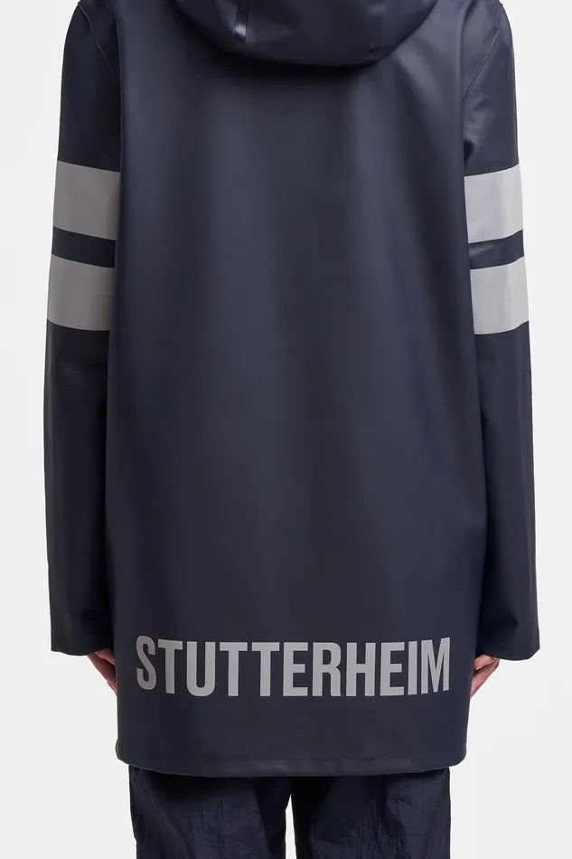 Raincoats Women Stutterheim Stockholm Bike Raincoat Navy