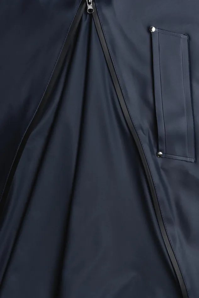 Raincoats Women Stutterheim Stockholm Bike Raincoat Navy