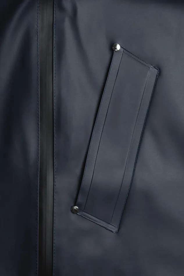 Raincoats Women Stutterheim Stockholm Bike Raincoat Navy