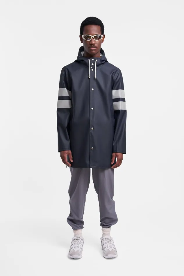 Raincoats Women Stutterheim Stockholm Bike Raincoat Navy