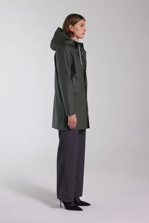 Raincoats Women Stutterheim Stockholm Raincoat Green