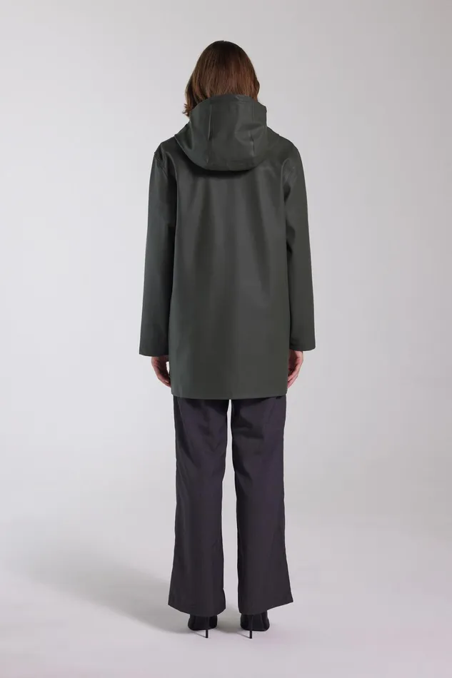 Raincoats Women Stutterheim Stockholm Raincoat Green