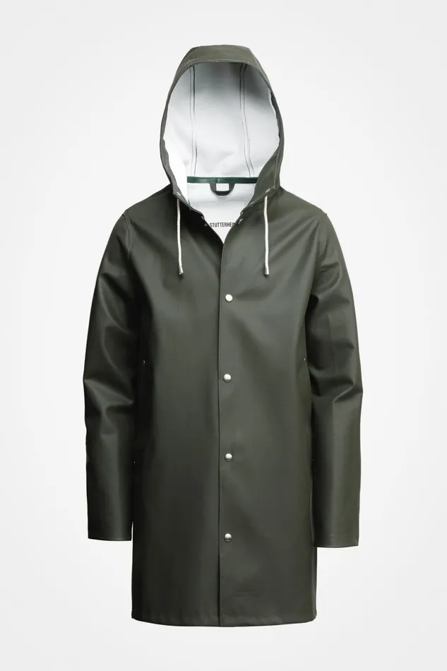 Raincoats Women Stutterheim Stockholm Raincoat Green