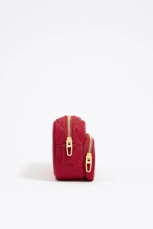 Red Double Nylon Makeup Case Red Women Bimba Y Lola Vanity Pouches Red Double Nylon Makeup Case Red Women Bimba Y Lola Vanity Pouches
