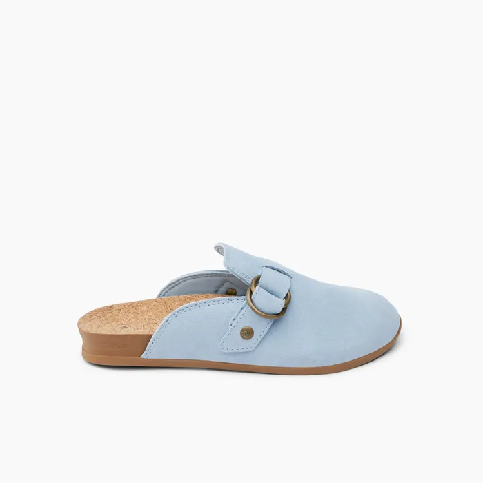 Reef Clogs Vista Serenity Dusty Blue Suede 8211 Women