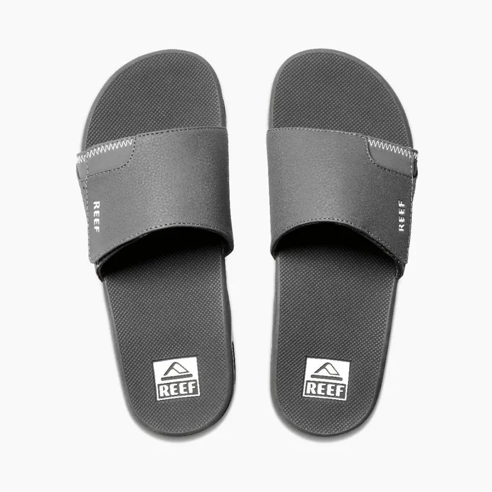 Reef Sandals Fanning Slide Shadow 8211 Men Reef Sandals Fanning Slide Shadow 8211 Men