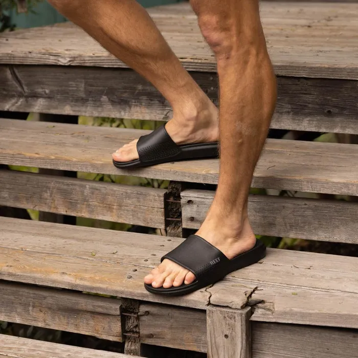 Reef Sandals Oasis Slide Black 8211 Men Reef Sandals Oasis Slide Black 8211 Men