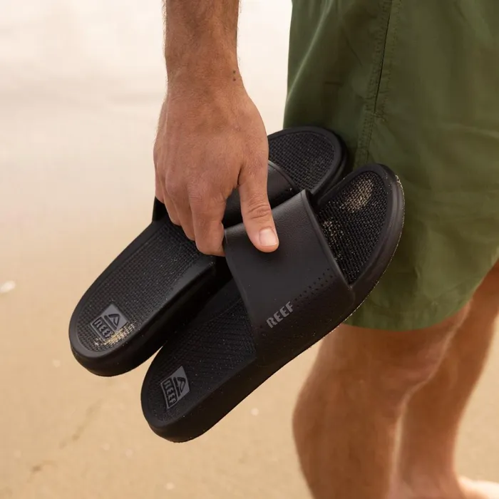 Reef Sandals Oasis Slide Black 8211 Men Reef Sandals Oasis Slide Black 8211 Men