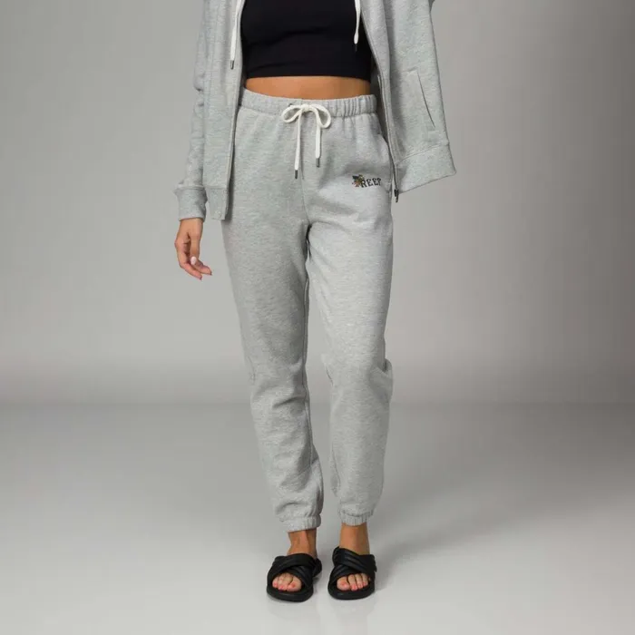 Reef Shorts Pants and Skirts Brittany Fleece Jogger Heather Grey 8211 Women