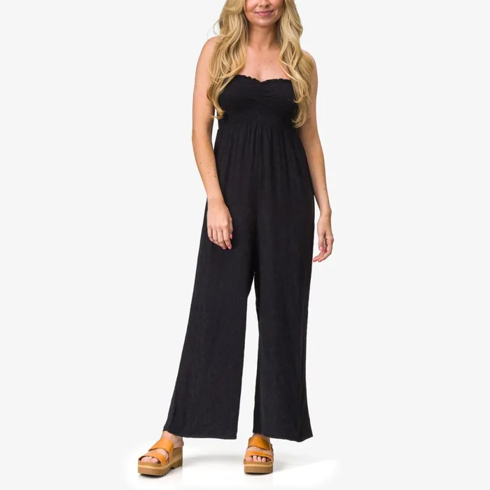 Reef Shorts Pants and Skirts Leanne Jacquard Romper Caviar 8211 Women