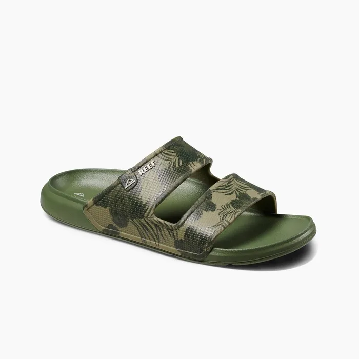 Reef Slides Oasis Double Up Sage Floral 8211 Men Reef Slides Oasis Double Up Sage Floral 8211 Men