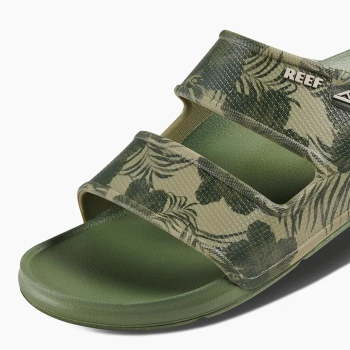 Reef Slides Oasis Double Up Sage Floral 8211 Men Reef Slides Oasis Double Up Sage Floral 8211 Men