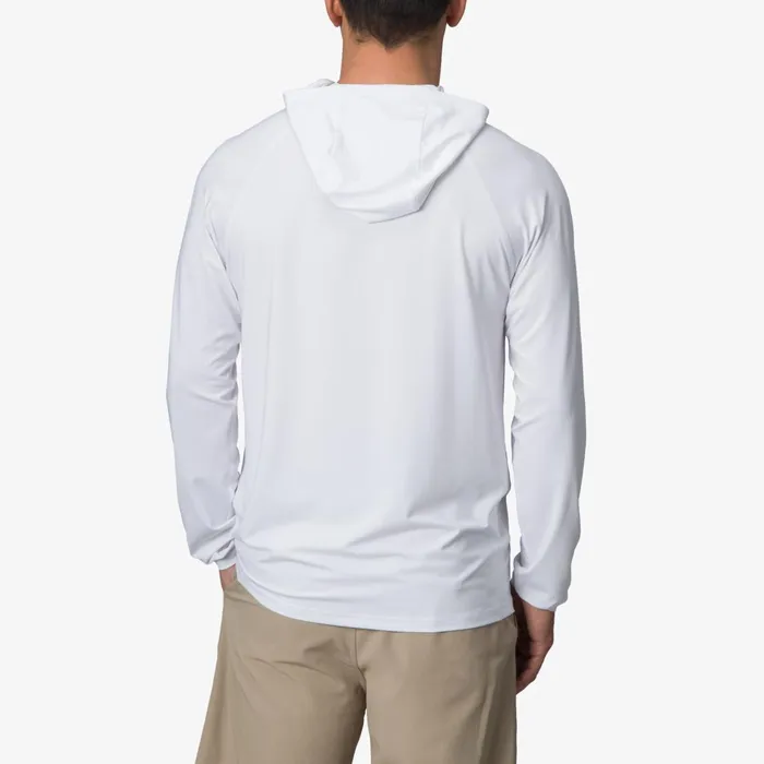Reef Surf Shirts and UPF Apparel Wellie Long Sleeve Hooded Surf Shirt Upf 50 Bright White 8211 Men Reef Surf Shirts and UPF Apparel Wellie Long Sleeve Hooded Surf Shirt Upf 50 Bright White 8211 Men