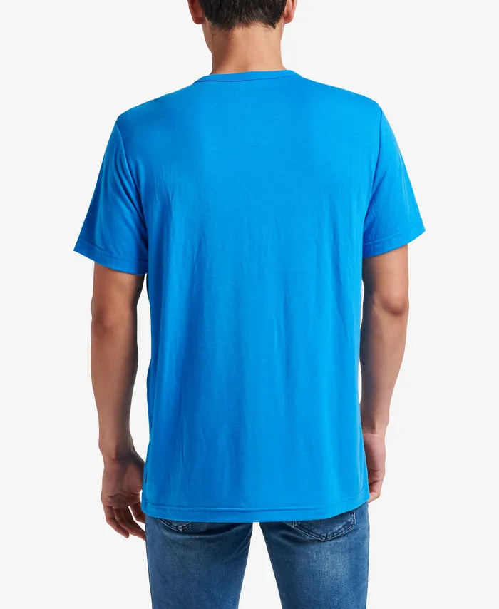 Reef TShirts and Shirts Smith Short Sleeve Pocket Knit Tee French Blue 8211 Men Reef TShirts and Shirts Smith Short Sleeve Pocket Knit Tee French Blue 8211 Men