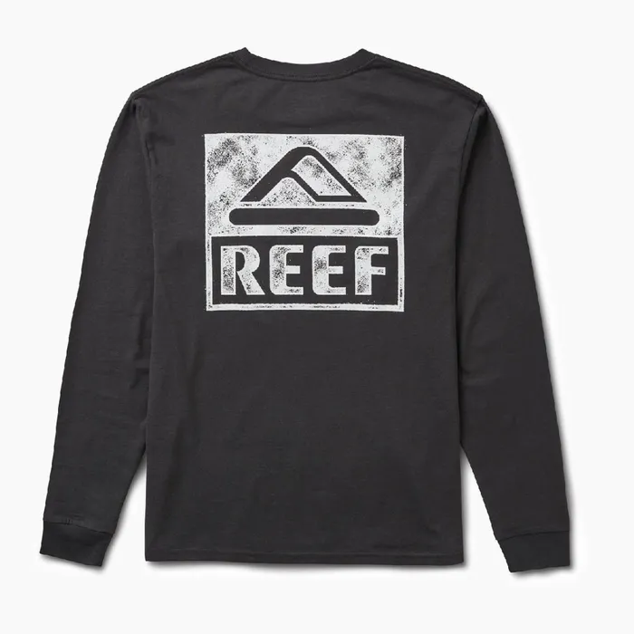 Reef TShirts and Shirts Wellie Ls Graphic Tee Phantom 8211 Men Reef TShirts and Shirts Wellie Ls Graphic Tee Phantom 8211 Men