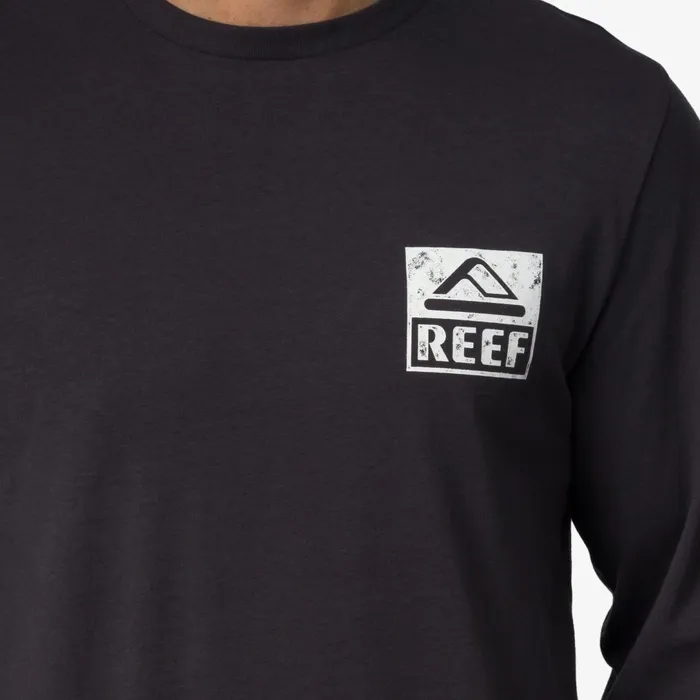 Reef TShirts and Shirts Wellie Ls Graphic Tee Phantom 8211 Men Reef TShirts and Shirts Wellie Ls Graphic Tee Phantom 8211 Men