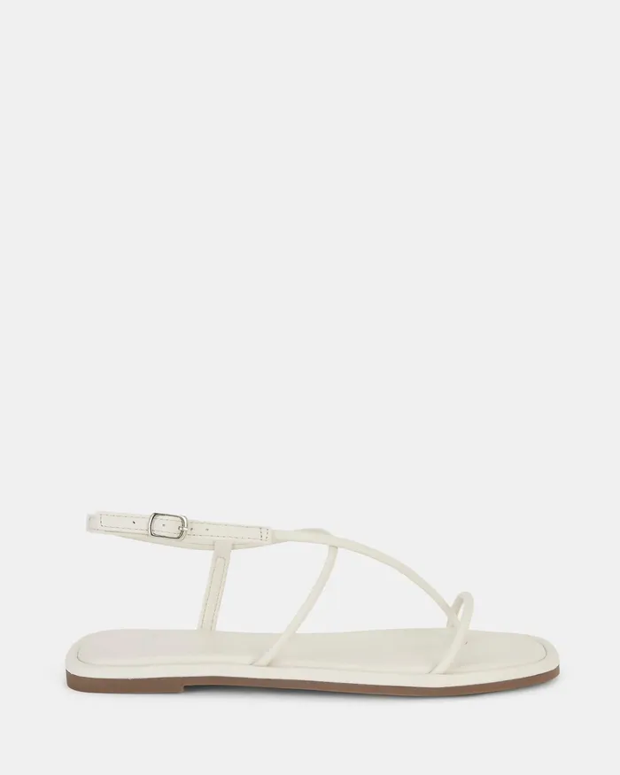 REPOSADO PORCELAIN Flat Sandals Flat Sandals NOVO Shoes Women