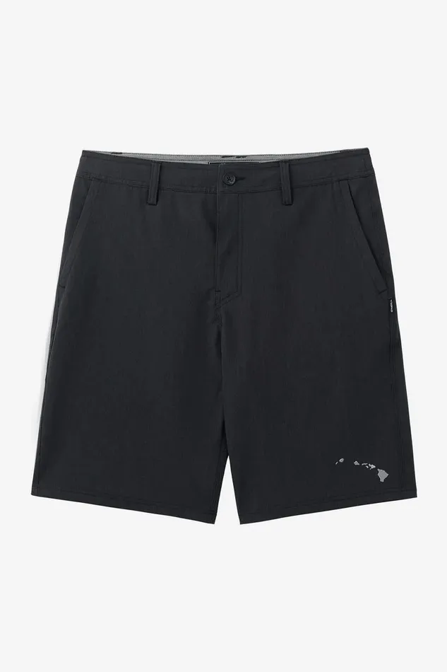 RESERVE HEATHER 21034 HAWAII HYBRID SHORTS Black Men O039NEILL Clothing