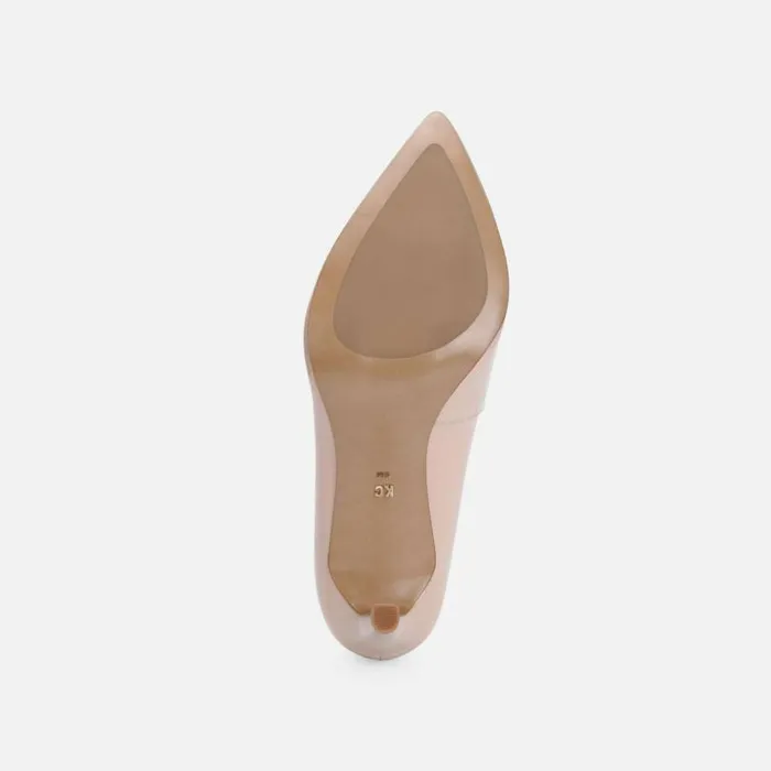 Riley 85 Patent Leather Pump Nude Women Kenneth Cole Heels