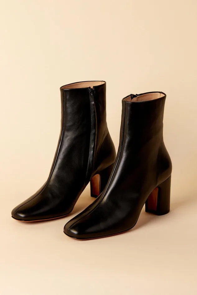 Rouje CELESTE Ankle Boots Nappa Noir Women Shoes