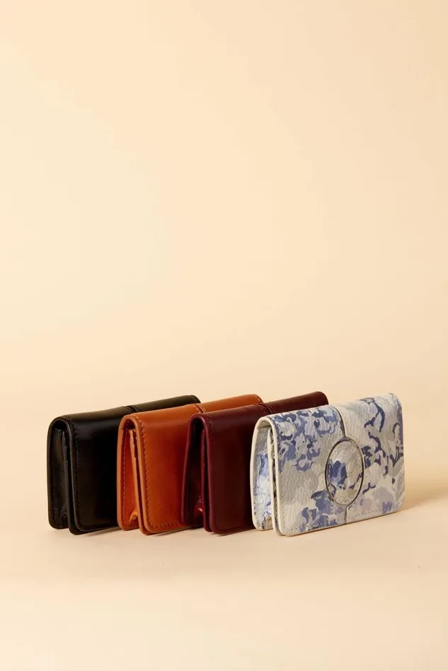 Rouje KIKI Wallet Mamma Bleu Women Small Leather Goods