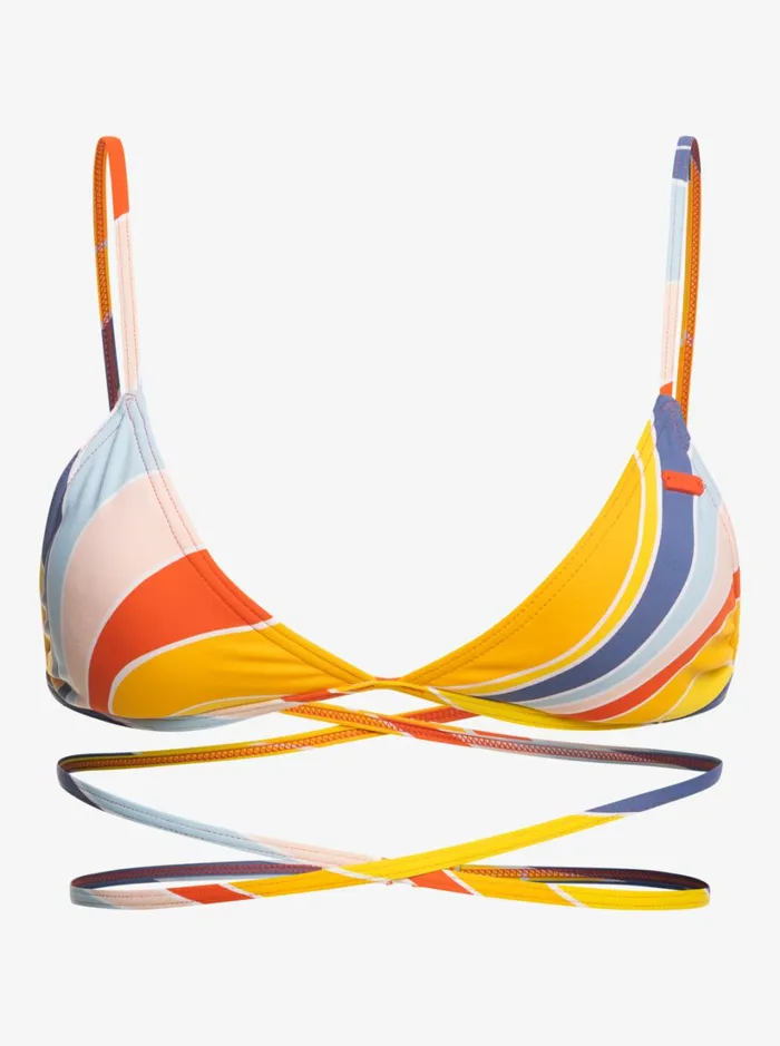 Roxy Bikini Tops Palm Cruz Triangle Bikini Top Tiger Lily Cruz 8211 Women
