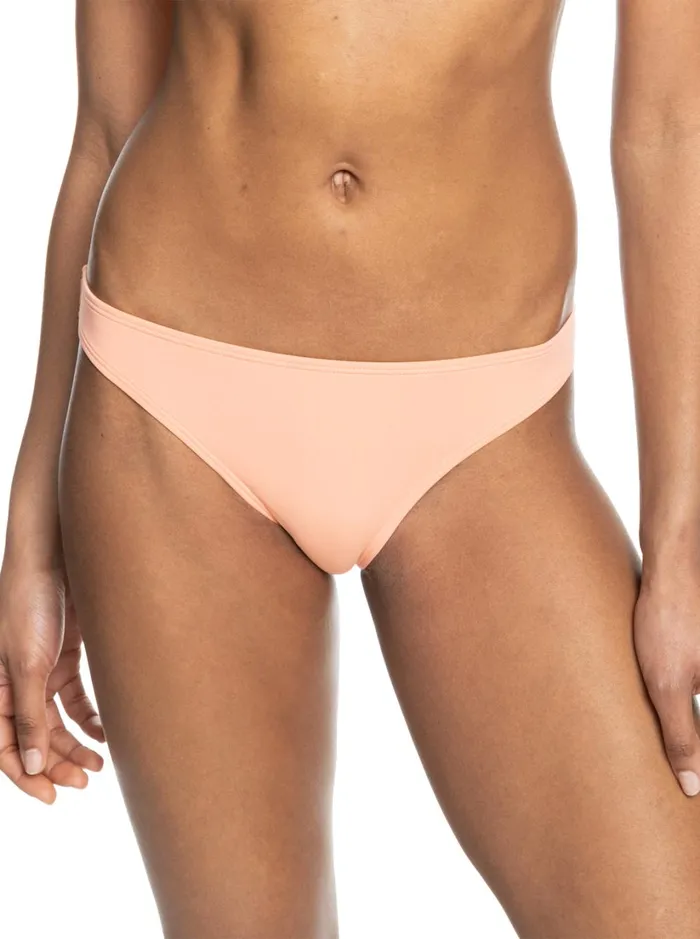Roxy Bikinis Beach Classics Moderate Bikini Bottoms Papaya Punch 8211 Women